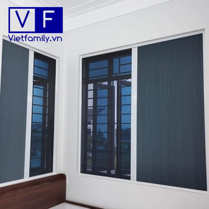 Lợi ích của sản phẩm 2 trong 1 cửa lưới chống muỗi dạng xếp kết hợp rèm tổ ong