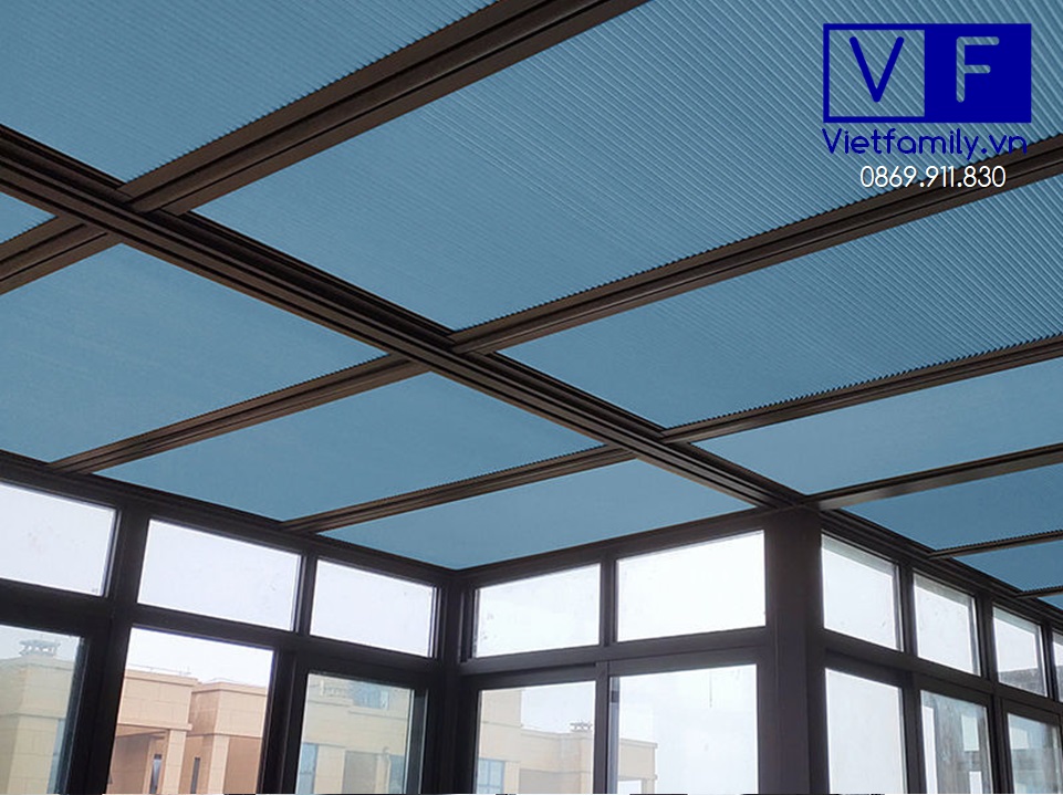  Lắp rèm giếng trời với rèm tổ ong - Giải pháp thông minh và hiệu quả cho công trình kiến trúc hiện đại