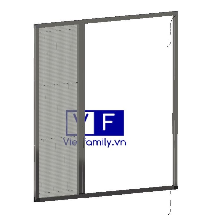 Cửa lưới chống muỗi tự lắp và điều chỉnh được kích thước